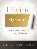 Divine signatures